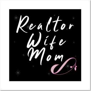 Realtor Wife Mom Posters and Art